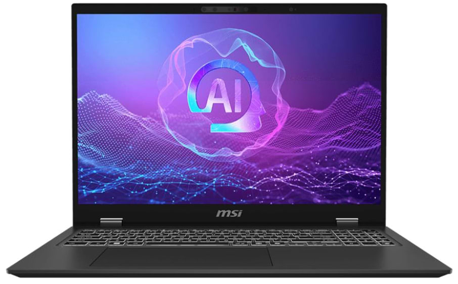 Ноутбук MSI Prestige 16 AI Evo B2HM (B2HMG-078UA) Stellar Gray - Фото 1