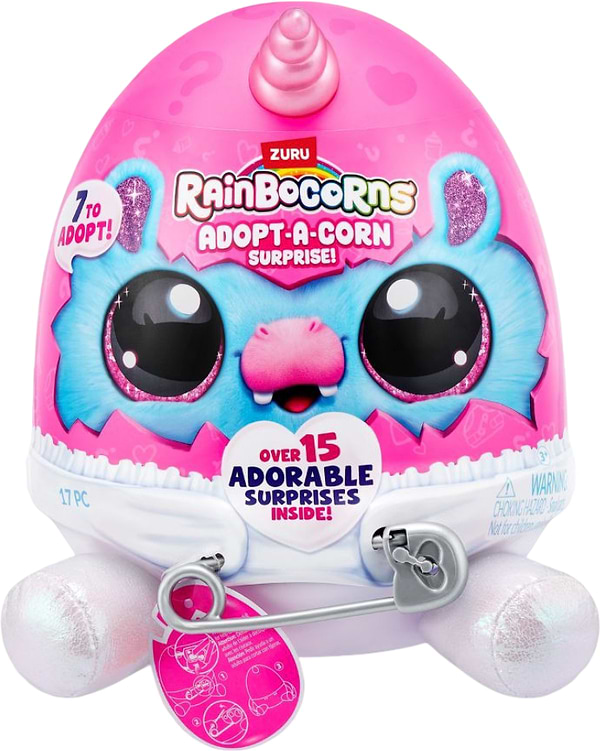 Фото - М'яка іграшка-сюрприз Rainbocorns A серія ADOPT-A-CORNSURPRISE (92105A)
