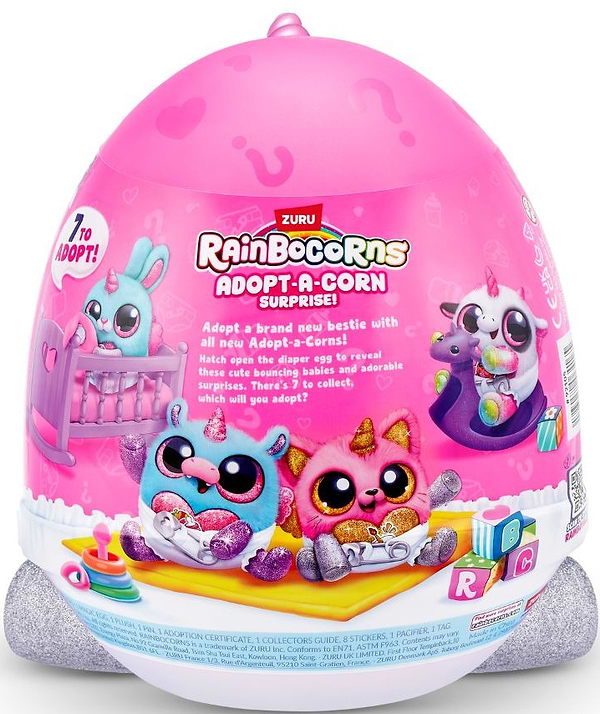 Фото - Мягкая игрушка-сюрприз Rainbocorns G серия ADOPT-A-CORNSURPRISE (92105G)