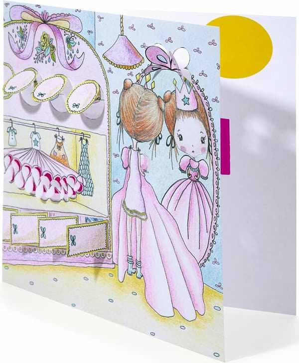 Фото - Набір для малювання Djeco Маленькі віконця Пупі (DJ09699)