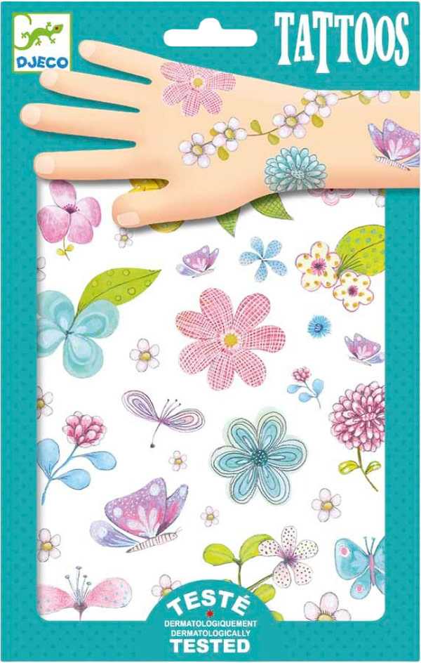 Фото - Тату Djeco Полевые цветы (DJ09585) Фото - Тату Djeco Полевые цветы (DJ09585)