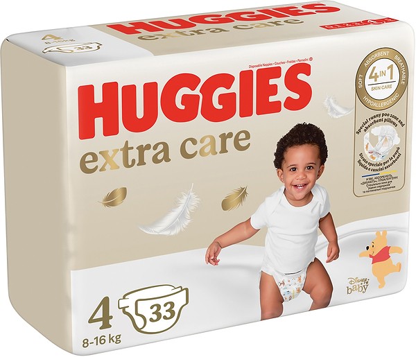 Фото - Одноразовые подгузники Huggies Extra Care Size Размер 4 (8-16 кг), 33 шт. (5029053583143)