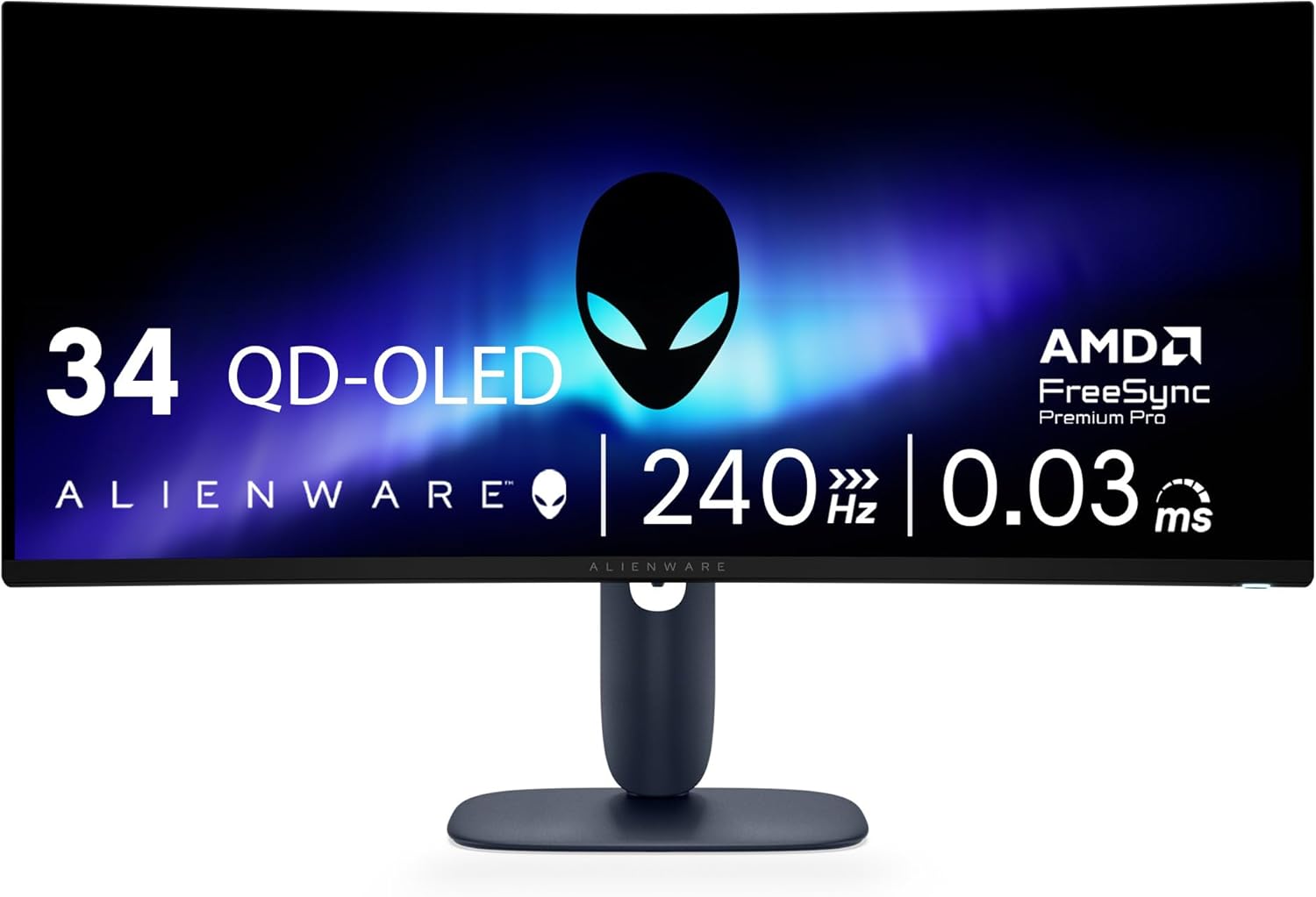 Монитор игровой Dell Alienware AW3425DW (210-BRTW) - Фото 1