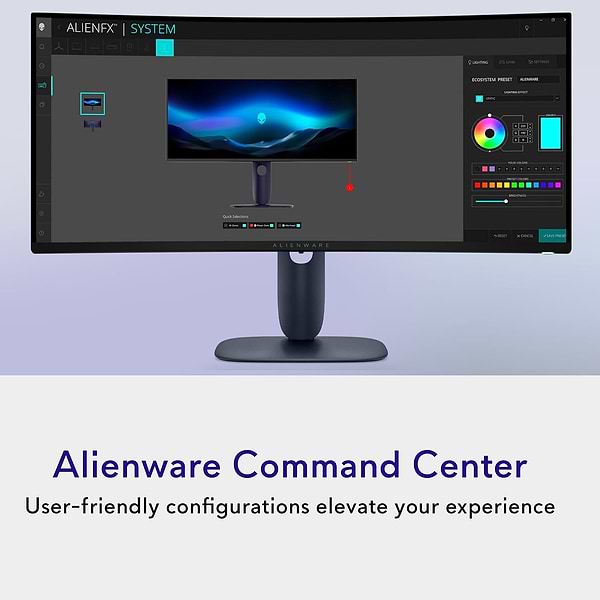 Фото - Монитор игровой Dell Alienware AW3425DW (210-BRTW)