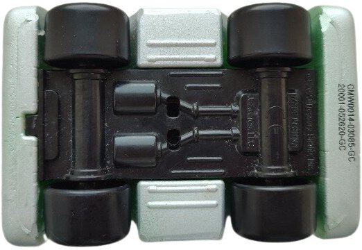 Фото - Базовый игровой транспорт для малыша CoComelon Mini Vehicles Green Trash Truck Зеленый мусоровоз (CMW0014)