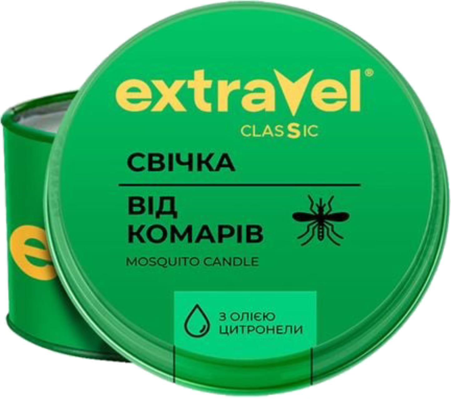 Свеча от насекомых Extravel Classic репеллент 110 мл