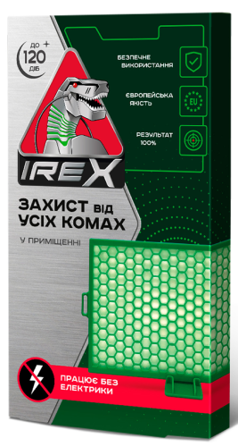 Пластини для фумігатора IREX для усіх видів комах , 45г