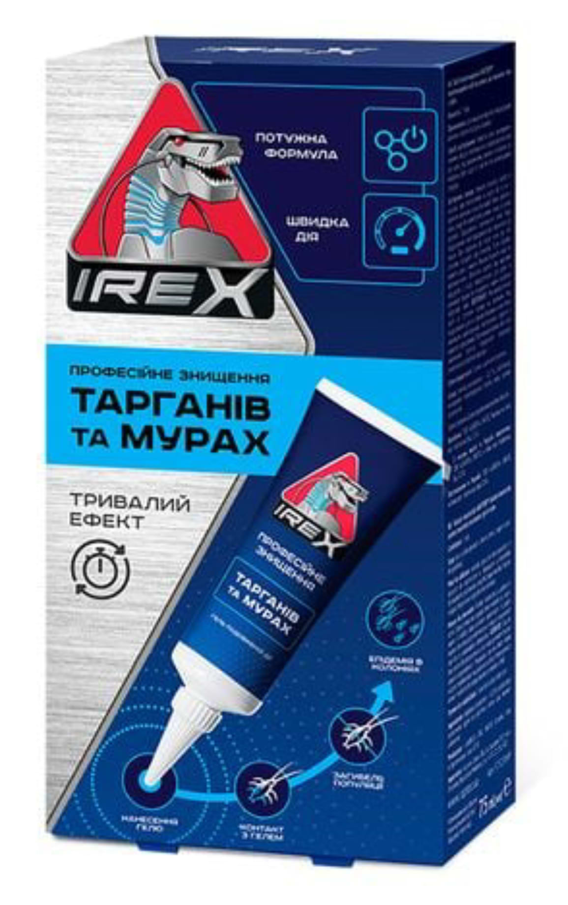 Купити Засіб від тарганів IREX гель у тубі, 75мл - Фото 1 Засіб від тарганів IREX гель у тубі, 75мл - Фото 1