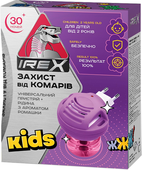 Фото - Фумігатор IREX Kids  та рідина 30 ночей, 95г