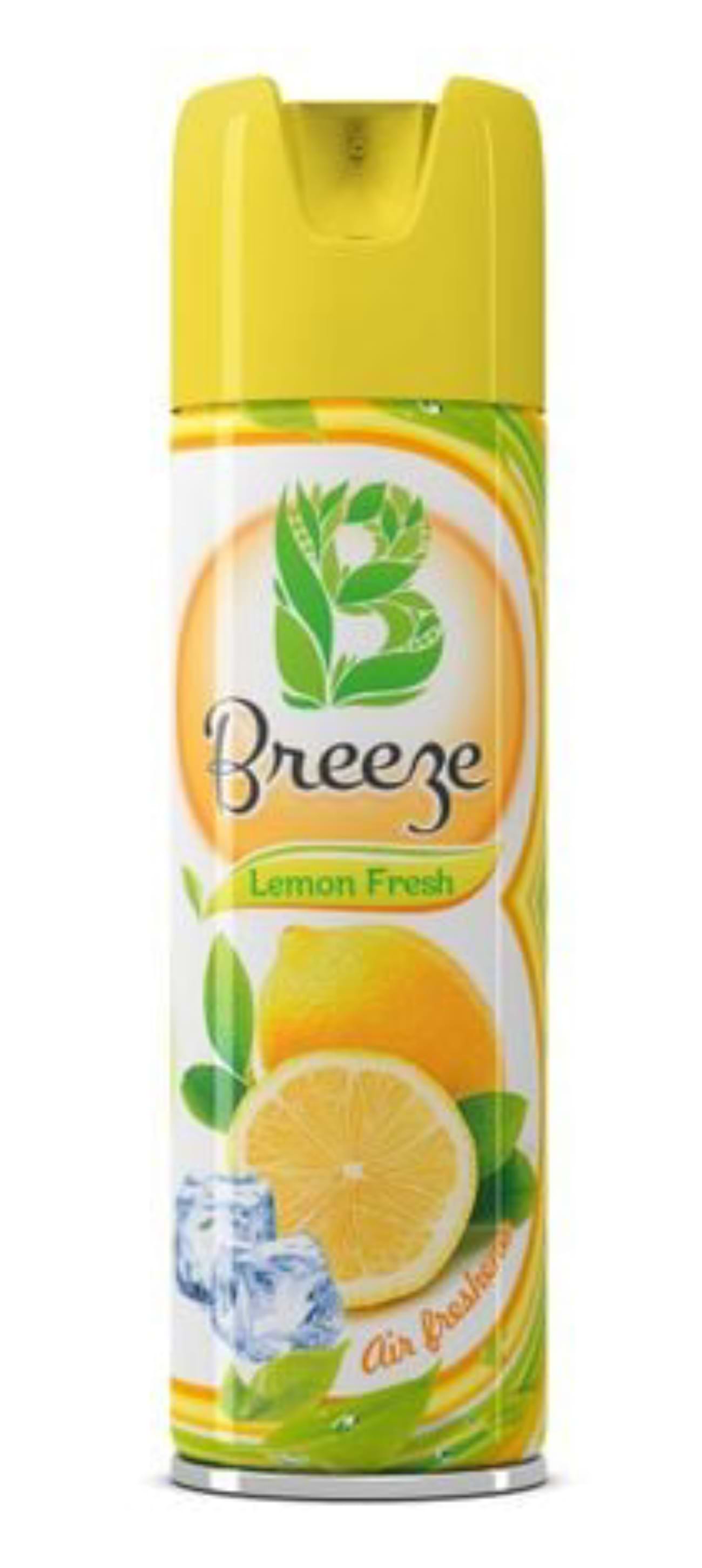 Освіжувач повітря для кімнати BREEZE "Лимонна свіжість", 300 мл - Фото 1