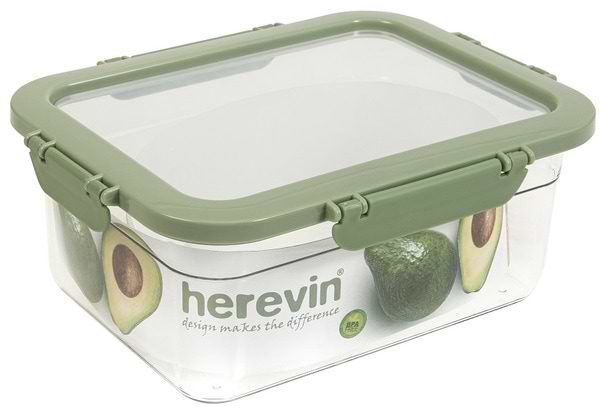 Емкость для хранения Herevin Container-Green-Peach 2.2 л (161420-100)