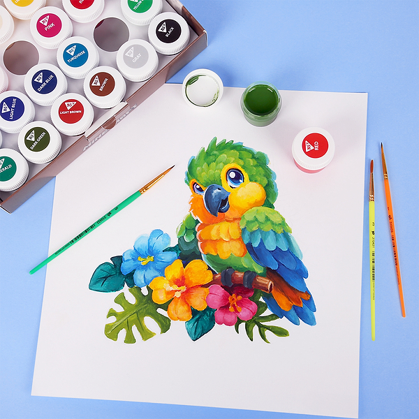 Фото - Фарби YES Minecraft 24 кол. по 20 мл (230409)