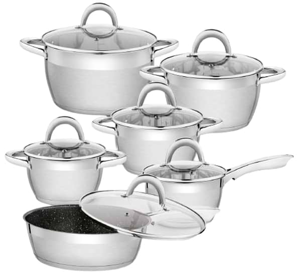 Фото - Набір посуду Konighoffer 12 пр. HARLEY (LK206-0926/LKA-038MG-12NPC1)