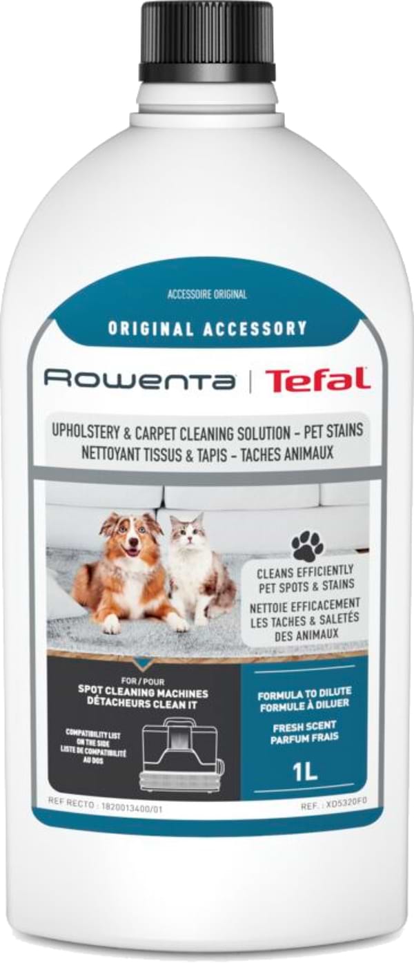 Фото - Шампунь для пилососів миючих Rowenta XD5320F0 CLEAN IT PET ACC Фото - Шампунь для пилососів миючих Rowenta XD5320F0 CLEAN IT PET ACC