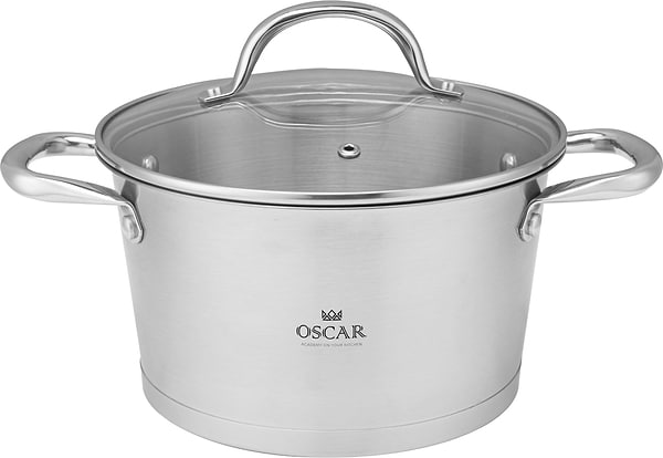 Фото - Каструля OSCAR Delight 18 см (2.2 л) з кришкою (OSR-2005-18)