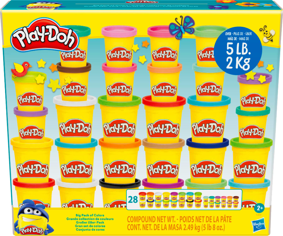 Купити Матеріали Hasbro Play-doh, 28 баночок, F2831 - Фото 1 Матеріали Hasbro Play-doh, 28 баночок, F2831 - Фото 1