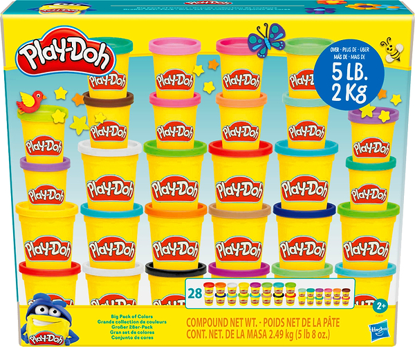 Фото - Расходники Hasbro Play-doh, 28 баночек, F2831