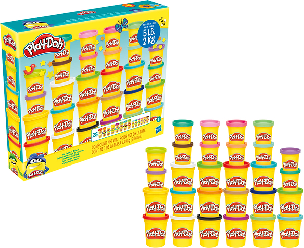 Фото - Расходники Hasbro Play-doh, 28 баночек, F2831