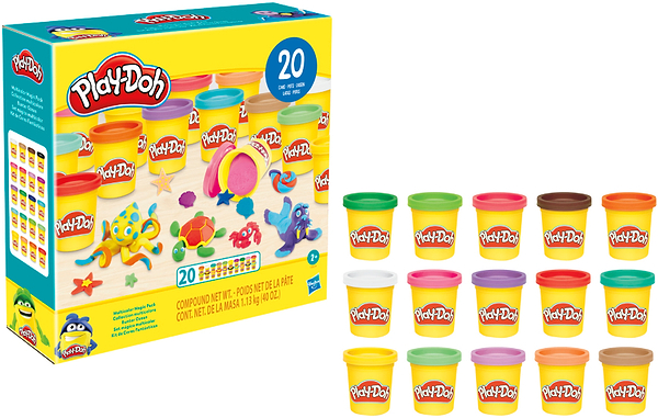 Фото - Расходники Hasbro Play-doh, 20 баночек, F2829