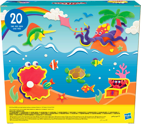 Фото - Расходники Hasbro Play-doh, 20 баночек, F2829
