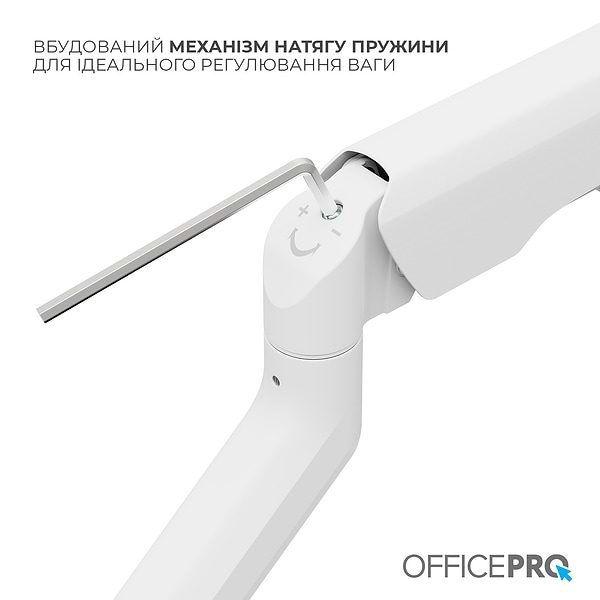 Фото - Кріплення настільне OfficePro MA441W White
