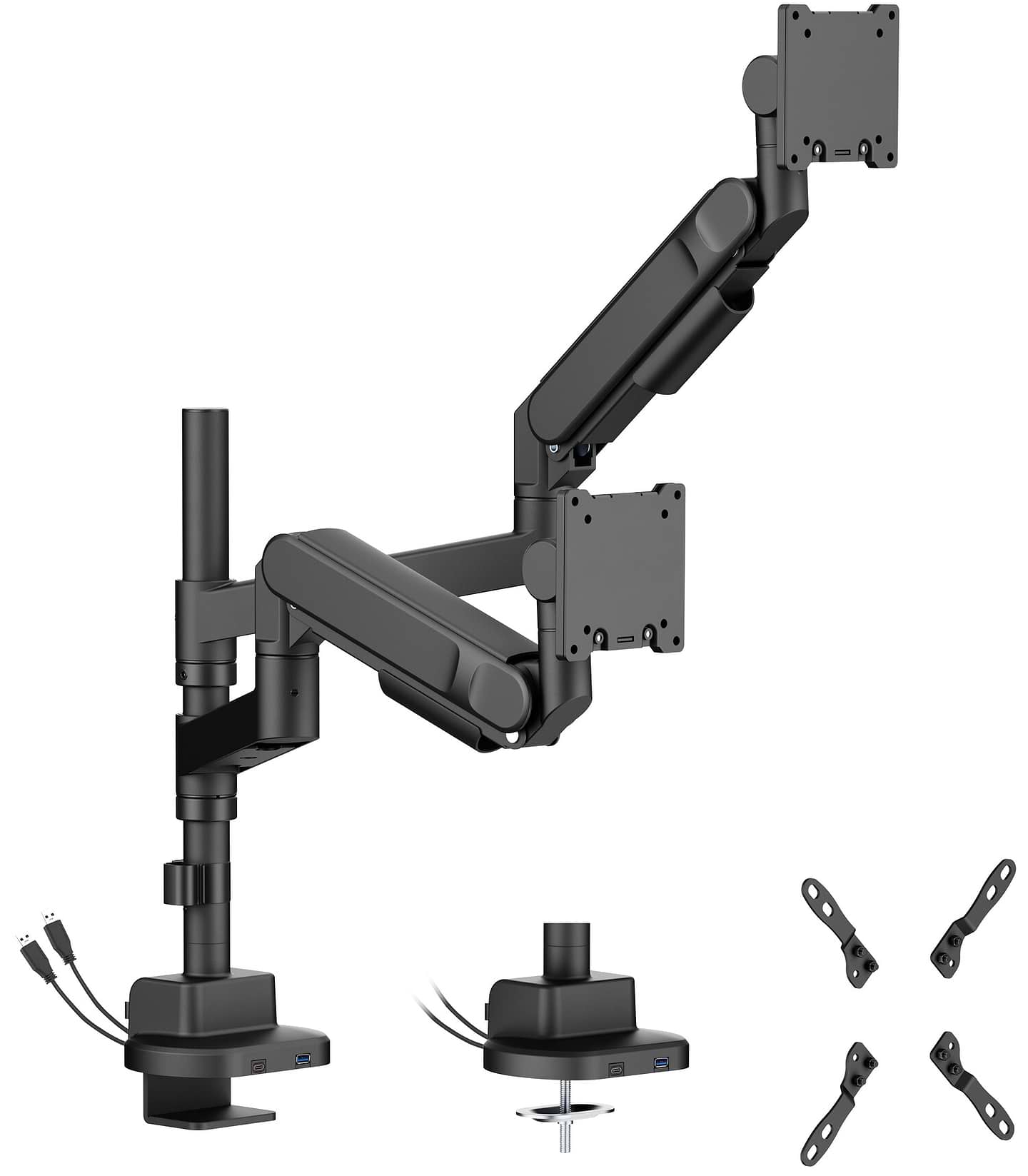 Крепление настольное OfficePro MAH752B Black - Фото 1