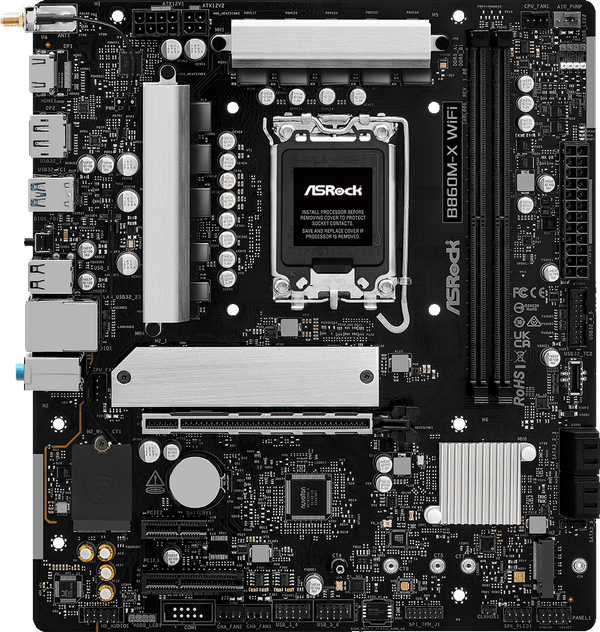 Фото - Материнская плата ASRock B860M-X WIFI DDR5