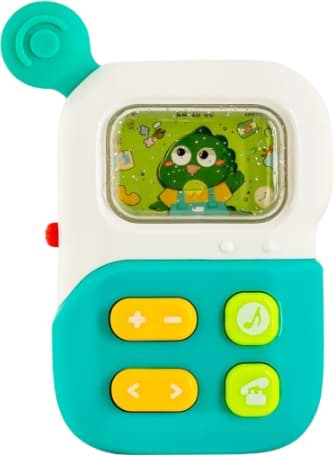 Інтерактивний гаджет Baby Team  "Веселий телефон", (8655_бірюзовий)