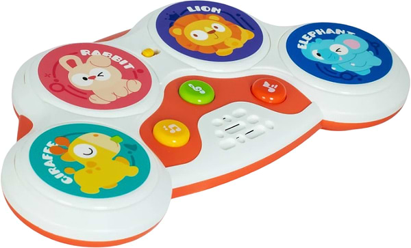 Фото - Інтерактивний гаджет Baby Team «Музичний центр», (8656_помаранчевий)