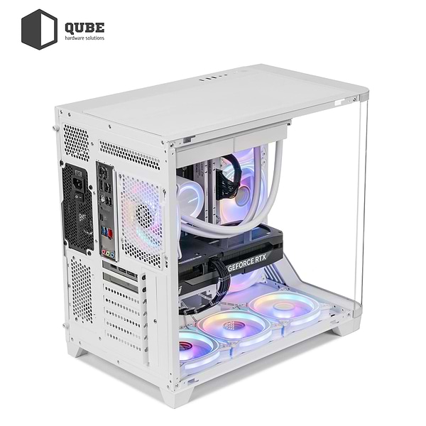 Фото - Системний блок QUBE QB Core Ultra 7 265F RTX 5070 Ti 16GB MRGw 3220 (CoreUltra7265FRTX5070TI16GBMRGw3220)