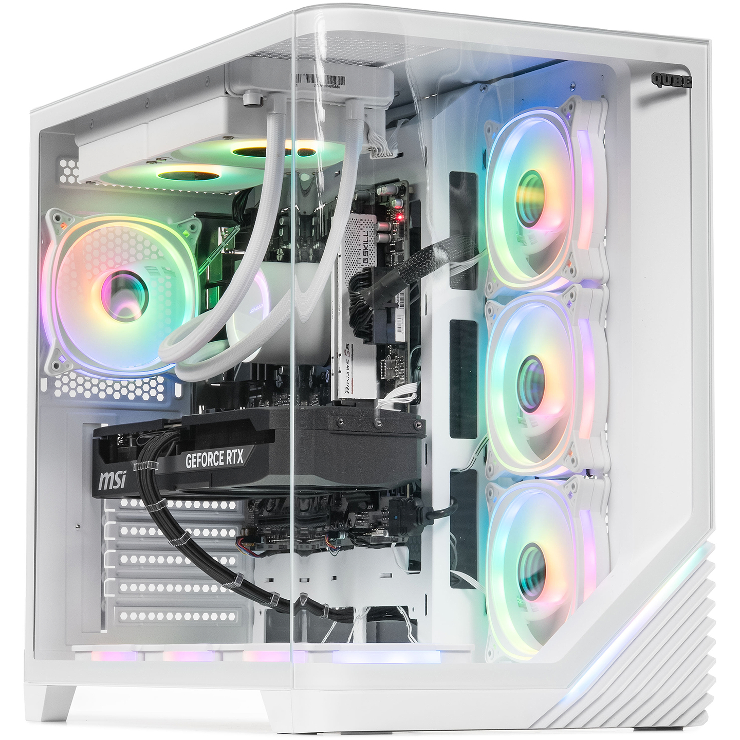 Системный блок QUBE QB Core Ultra 7 265F RTX 5070 12GB MRGw 3210 (CoreUltra7265FRTX507012GBMRGw3210) - Фото 1