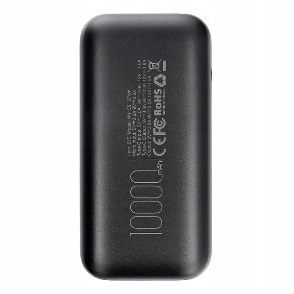Фото - Батарея мобільна Veger S10 10000mAh 20W Black (6970453554174)