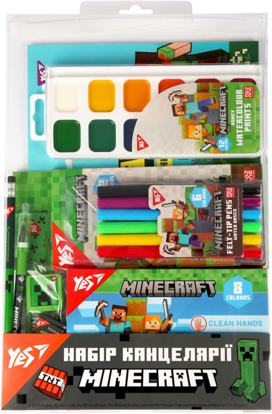 Набор для рисования YES Minecraft 11 пр. (450217)