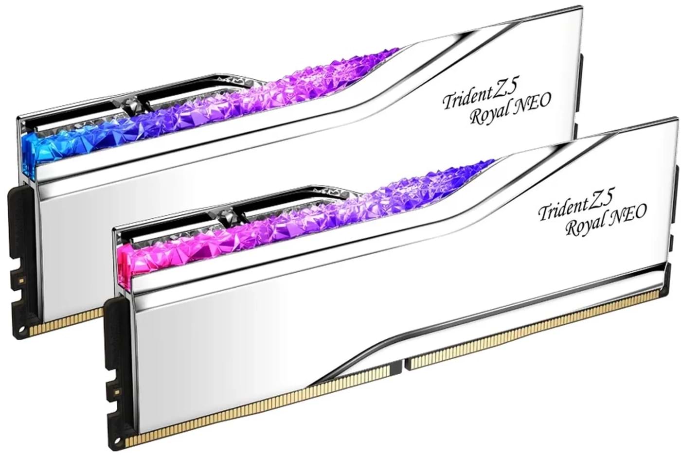 Память DDR G.Skill Trident Z5 Royal Neo DDR5-6000 32GB (2x16GB) CL26-36-36-96 1.45V AMD EXPO (F5-6000J2636H16GX2-TR5NS)