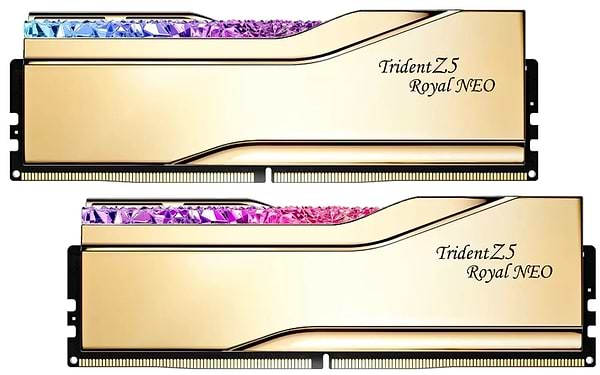 Фото - Память DDR G.Skill Trident Z5 Royal Neo DDR5-6000 64GB (2x32GB) CL26-36-36-96 1.45V AMD EXPO (F5-6000J2636H32GX2-TR5NG)