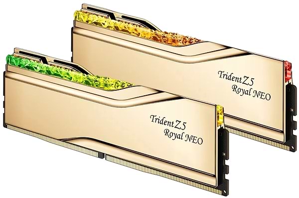 Фото - Память DDR G.Skill Trident Z5 Royal Neo DDR5-6000 64GB (2x32GB) CL26-36-36-96 1.45V AMD EXPO (F5-6000J2636H32GX2-TR5NG)