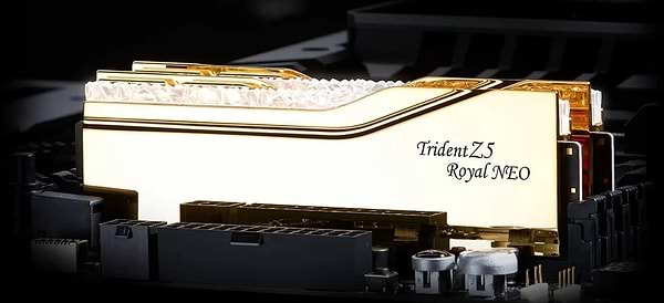 Фото - Память DDR G.Skill Trident Z5 Royal Neo DDR5-6000 64GB (2x32GB) CL26-36-36-96 1.45V AMD EXPO (F5-6000J2636H32GX2-TR5NG)