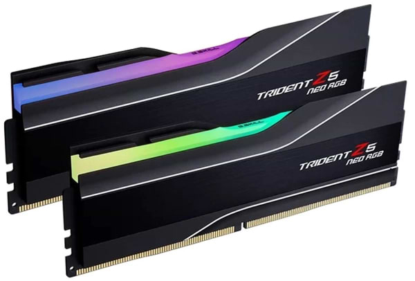 Фото - Память DDR G.Skill Trident Z5 Neo RGB DDR5-8000 32GB (2x16GB) CL38-48-48-128 1.45V AMD EXPO (F5-8000J3848H16GX2-TZ5NR) Фото - Память DDR G.Skill Trident Z5 Neo RGB DDR5-8000 32GB (2x16GB) CL38-48-48-128 1.45V AMD EXPO (F5-8000J3848H16GX2-TZ5NR)