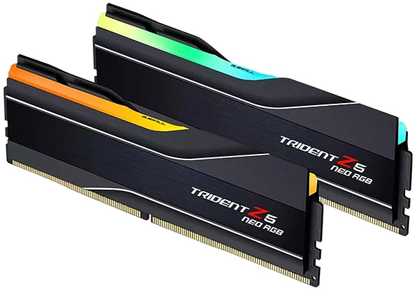 Фото - Память DDR G.Skill Trident Z5 Neo RGB DDR5-8000 32GB (2x16GB) CL38-48-48-128 1.45V AMD EXPO (F5-8000J3848H16GX2-TZ5NR)