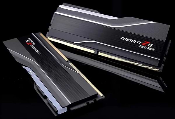 Фото - Память DDR G.Skill Trident Z5 Neo RGB DDR5-8000 32GB (2x16GB) CL38-48-48-128 1.45V AMD EXPO (F5-8000J3848H16GX2-TZ5NR)