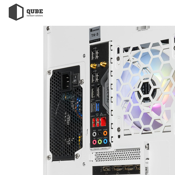 Фото - Системний блок QUBE QB Ryzen 7 9800X3D RTX 5090 32GB TK3W 961010 (Ryzen79800X3DRTX509032GBTK3W961010)
