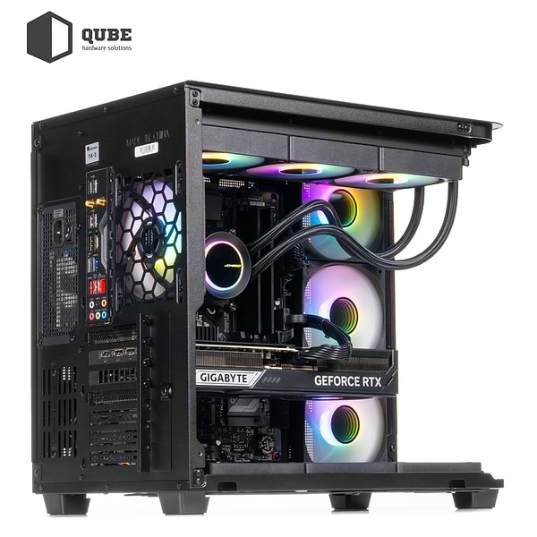 Фото - Системный блок QUBE QB Ryzen 7 9800X3D RTX 5080 16GB TK3B 961010 (Ryzen79800X3DRTX508016GBTK3B961010)