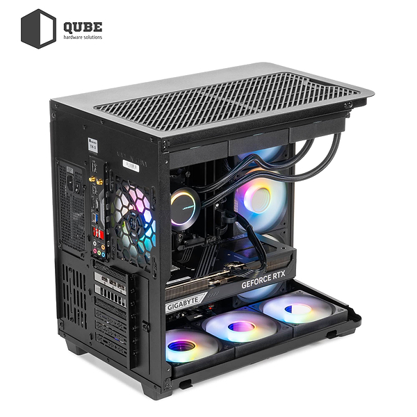 Фото - Системний блок QUBE QB Ryzen 9 9900X RTX 5080 16GB TK3B 641020 (Ryzen99900XRTX508016GBTK3B641020)