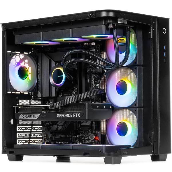 Фото - Системный блок QUBE QB Ryzen 9 9950X RTX 5070 Ti 16GB TK3B 962020 (Ryzen99950XRTX5070TI16GBTK3B962020)