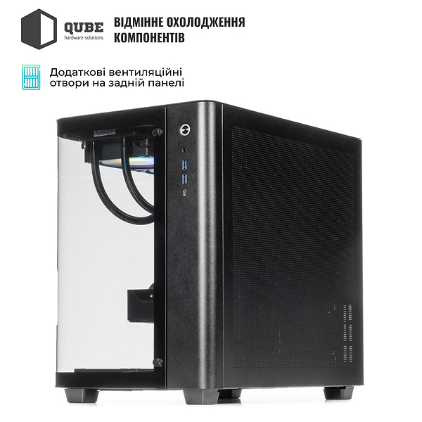 Фото - Системный блок QUBE QB Ryzen 7 9800X3D RTX 5080 16GB TK3B 3220 (Ryzen79800X3DRTX508016GBTK3B3220)