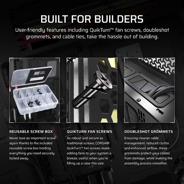 Фото - Корпус Corsair Obsidian 9000D RGB Airflow Black (CC-9011273-WW)