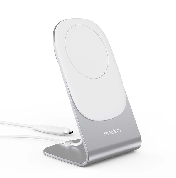 Фото - Беспроводное зарядное устройство Choetech T518-F 15W + подставка-держатель