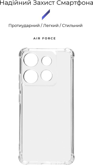 Фото - Чохол для смартфону Armorstandart Air Force for Infinix Smart 7 / Smart 7 HD Camera cover Transparent (ARM68458)