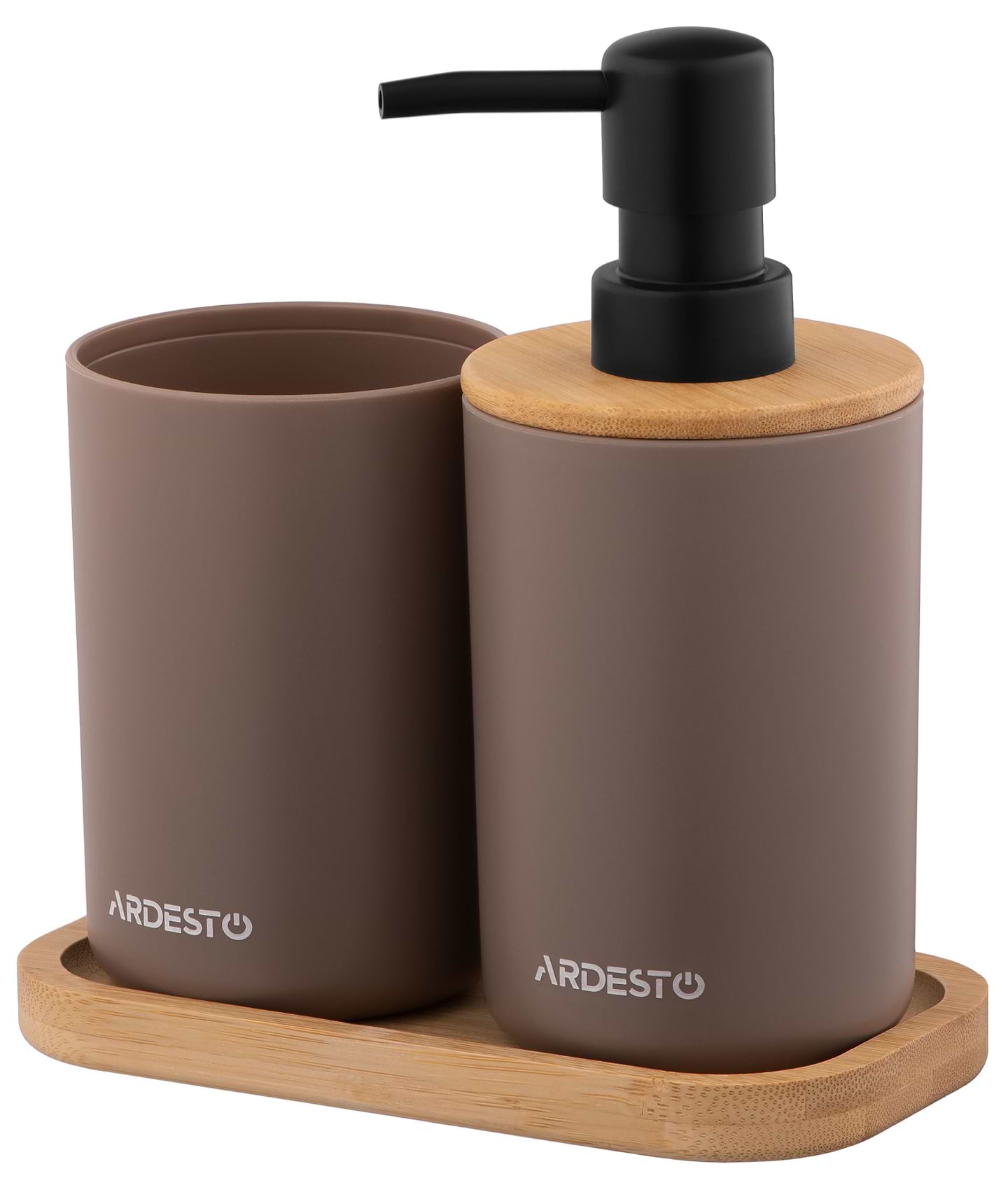 Дозатор для мыла Ardesto Minimalism 360 мл 3 пр. (ARHB3112CB)