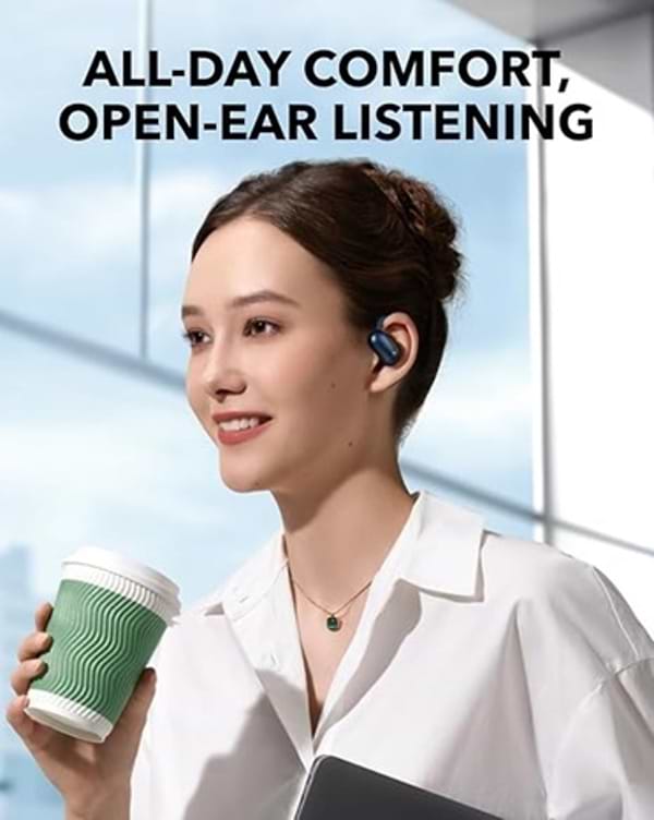 Фото - Навушники вкладиші бездротові TWS Anker SoundСore AeroFit 2 Blue (A3874G31)
